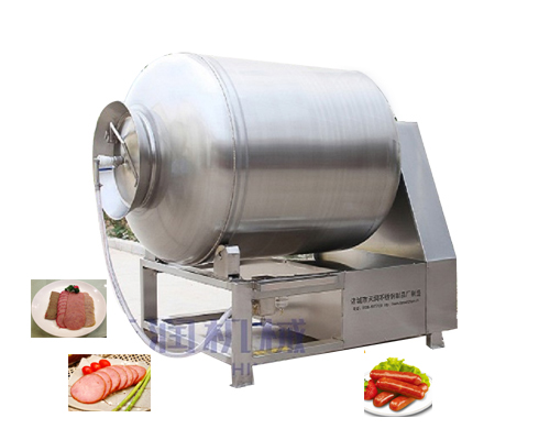 鴨頭鴨脖雞翅燒雞肉類真空滾揉機(圖1) 鴨頭鴨脖雞翅燒雞肉類真空滾揉機(圖1)