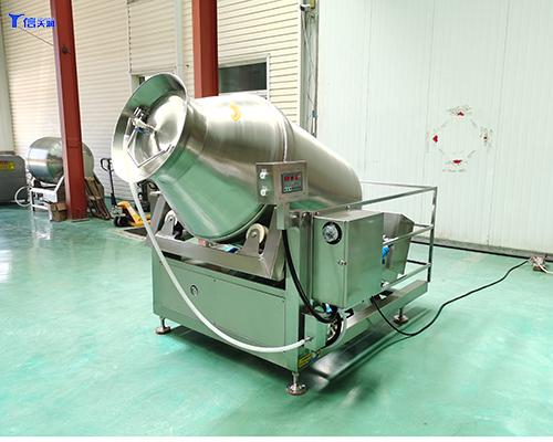 鴨頭鴨脖雞翅燒雞肉類真空滾揉機(圖3) 鴨頭鴨脖雞翅燒雞肉類真空滾揉機(圖3)